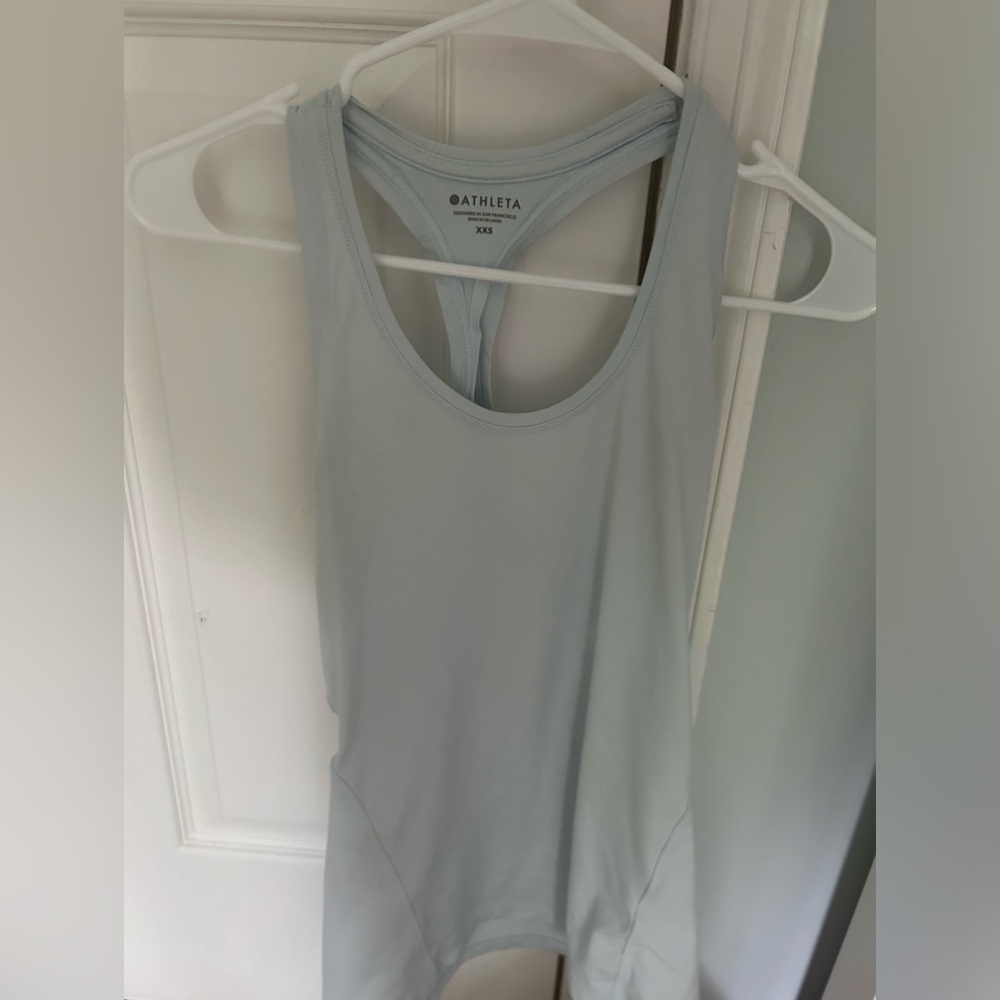 Athleta Light Blue Workout Tank